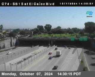 SB 15 at El Cajon Blvd