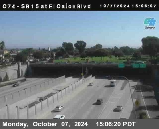 SB 15 at El Cajon Blvd