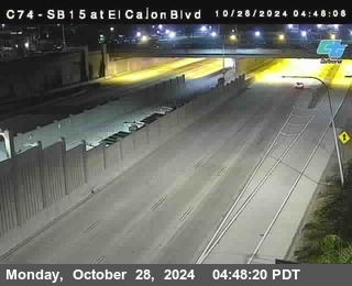 SB 15 at El Cajon Blvd