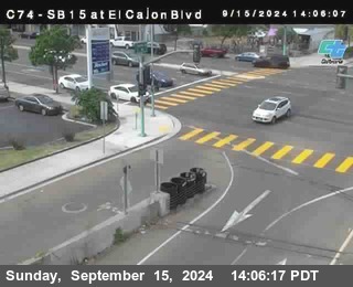 SB 15 at El Cajon Blvd