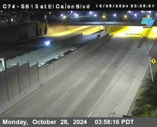 SB 15 at El Cajon Blvd