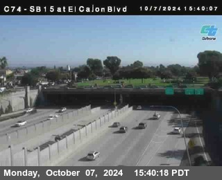 SB 15 at El Cajon Blvd