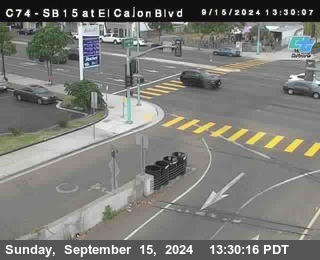 SB 15 at El Cajon Blvd