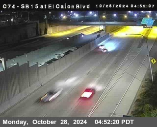 SB 15 at El Cajon Blvd