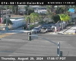 SB 15 at El Cajon Blvd