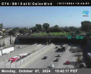 SB 15 at El Cajon Blvd