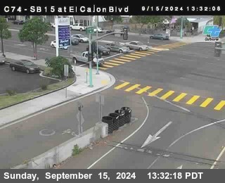 SB 15 at El Cajon Blvd