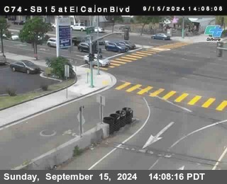 SB 15 at El Cajon Blvd