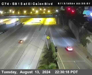 SB 15 at El Cajon Blvd