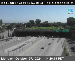 SB 15 at El Cajon Blvd