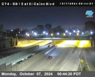 SB 15 at El Cajon Blvd