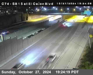 SB 15 at El Cajon Blvd