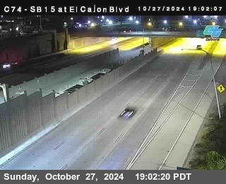 SB 15 at El Cajon Blvd