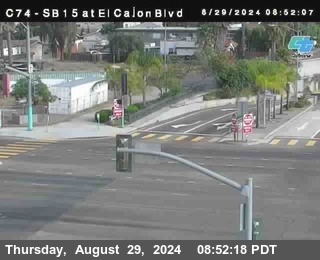 SB 15 at El Cajon Blvd