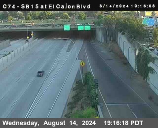 SB 15 at El Cajon Blvd