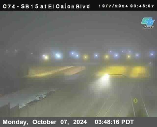 SB 15 at El Cajon Blvd