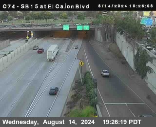 SB 15 at El Cajon Blvd