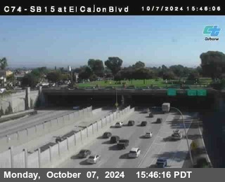 SB 15 at El Cajon Blvd