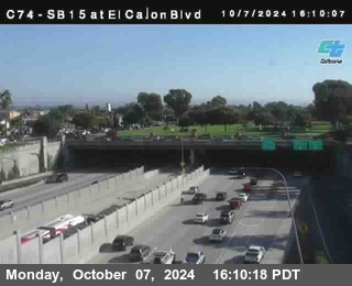 SB 15 at El Cajon Blvd