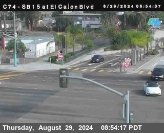 SB 15 at El Cajon Blvd