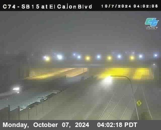 SB 15 at El Cajon Blvd