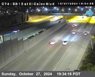 SB 15 at El Cajon Blvd