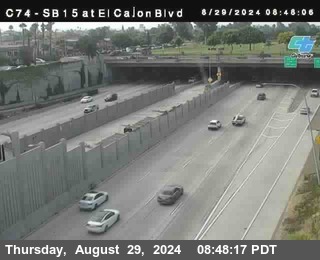 SB 15 at El Cajon Blvd