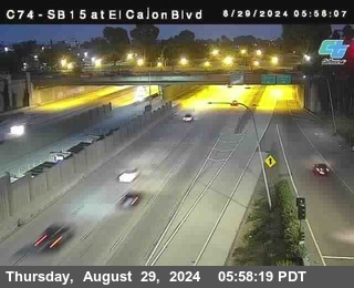 SB 15 at El Cajon Blvd