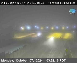 SB 15 at El Cajon Blvd