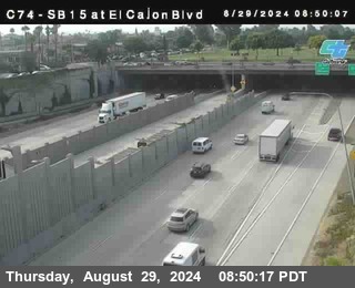 SB 15 at El Cajon Blvd