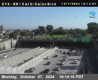 SB 15 at El Cajon Blvd