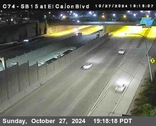 SB 15 at El Cajon Blvd