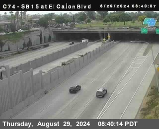 SB 15 at El Cajon Blvd