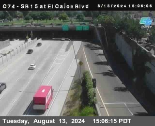 SB 15 at El Cajon Blvd