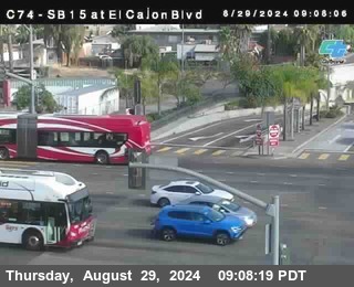 SB 15 at El Cajon Blvd