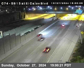 SB 15 at El Cajon Blvd