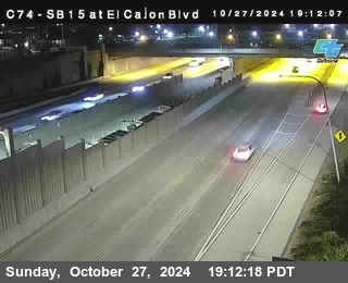 SB 15 at El Cajon Blvd