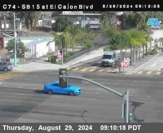 SB 15 at El Cajon Blvd