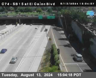 SB 15 at El Cajon Blvd