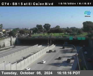 SB 15 at El Cajon Blvd