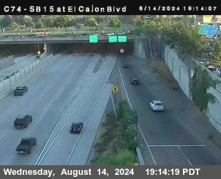 SB 15 at El Cajon Blvd