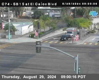 SB 15 at El Cajon Blvd