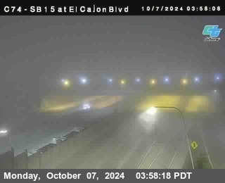 SB 15 at El Cajon Blvd