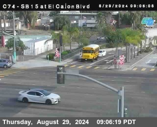 SB 15 at El Cajon Blvd