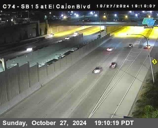 SB 15 at El Cajon Blvd