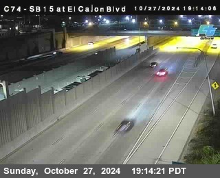 SB 15 at El Cajon Blvd