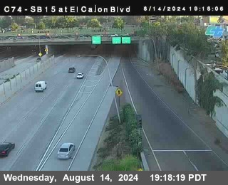 SB 15 at El Cajon Blvd