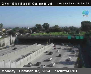 SB 15 at El Cajon Blvd