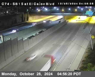 SB 15 at El Cajon Blvd