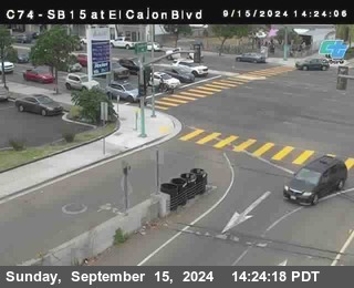 SB 15 at El Cajon Blvd